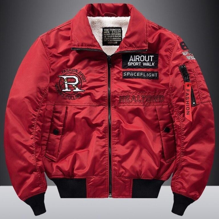 Veste américaine stylée mettant en avant la mode et la personnalité