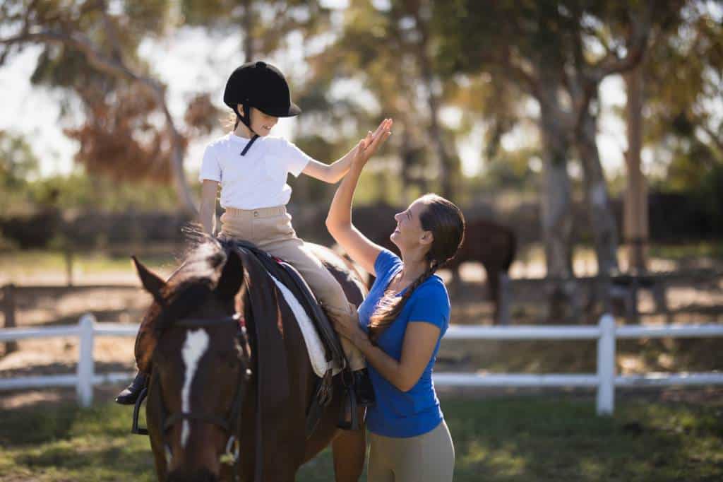 cours d'équitation