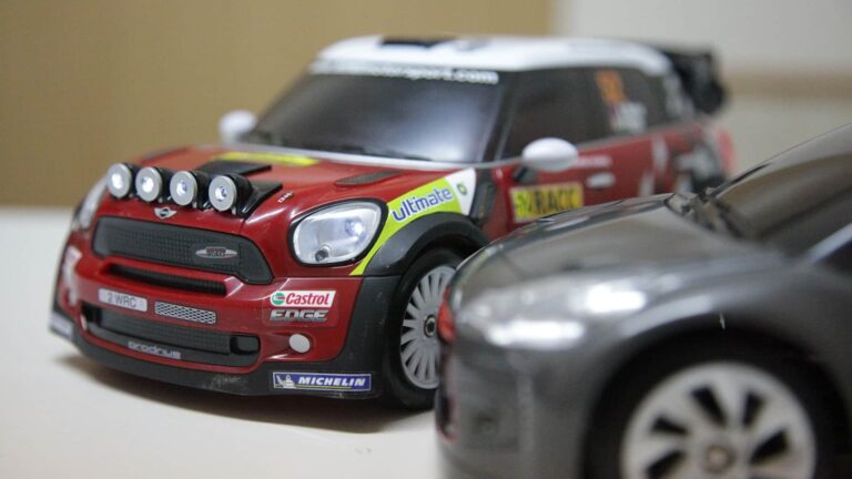 voiture RC dans une boutique spécialisée en ligne avec divers modèles