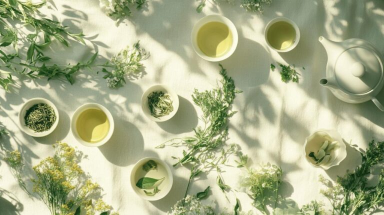 Gamme variée de thés verts bio pour le bien-être et la vitalité