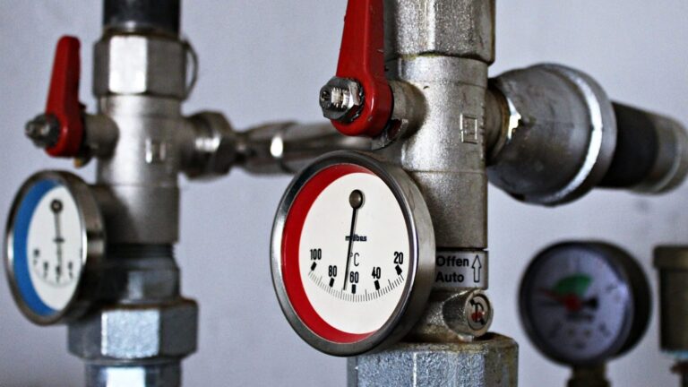 système de chauffage au gaz dans une maison moderne