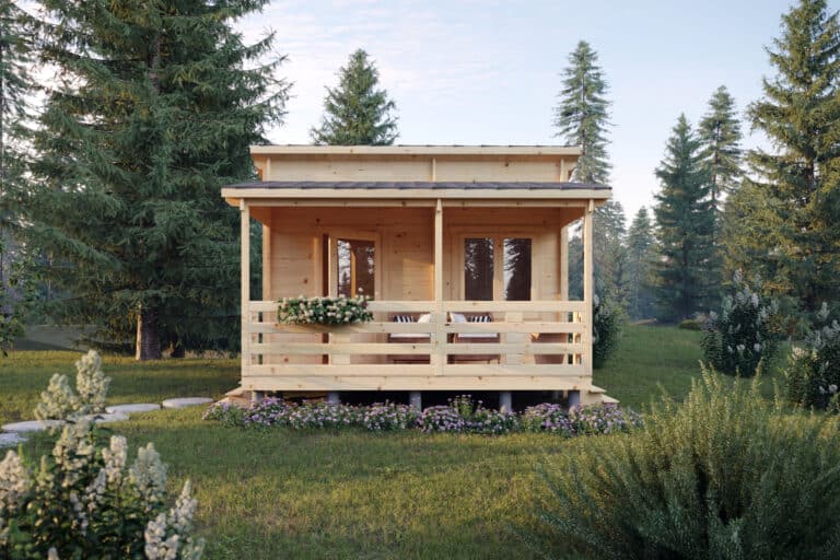 chalet de jardin