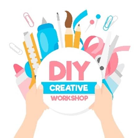 un dessin DIY avec divers produits