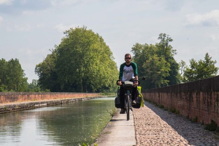 Un voyage à vélo entre deux mers entre Atlantique et Méditerranée
