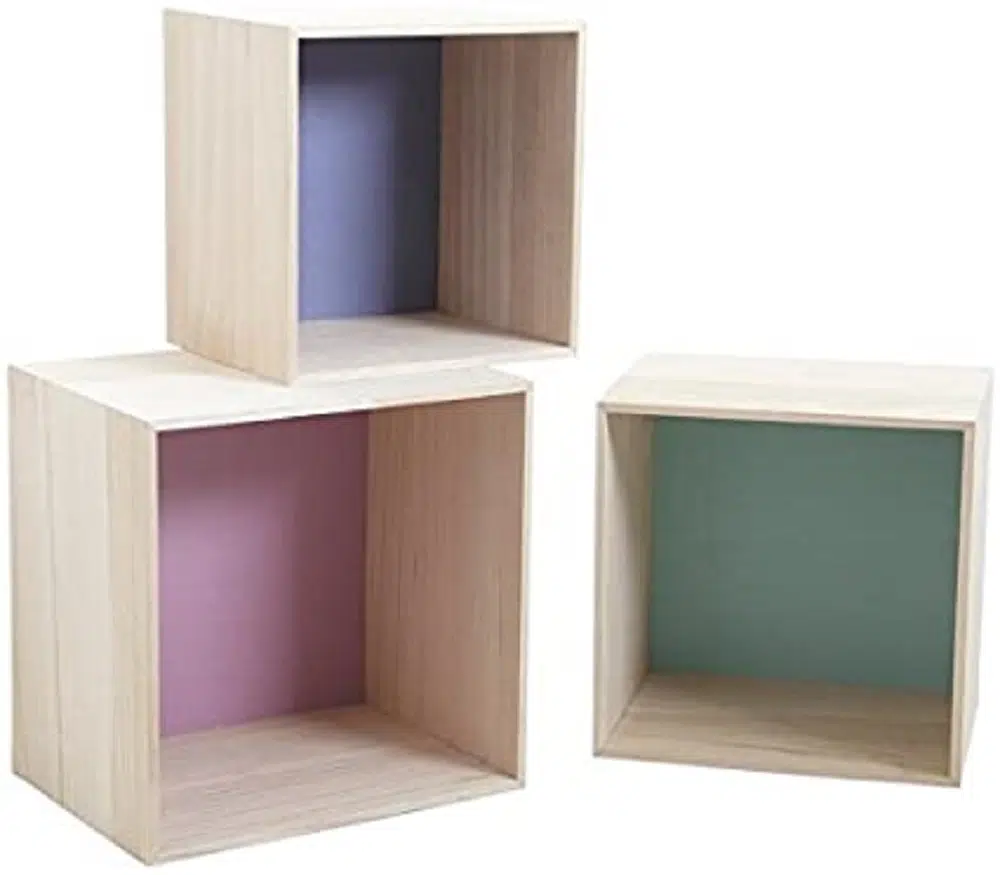 acheter un meuble cube en bois