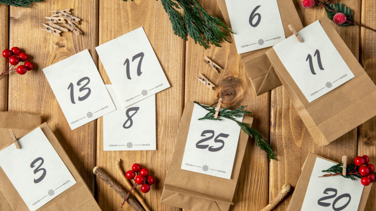 Faites-vous plaisir avec un calendrier de l'avent sucré à fabriquer vous-même