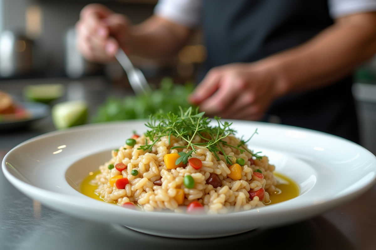 risotto légumes