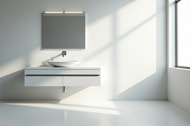 Hauteur idéale des lavabos pour un confort optimal en salle de bain