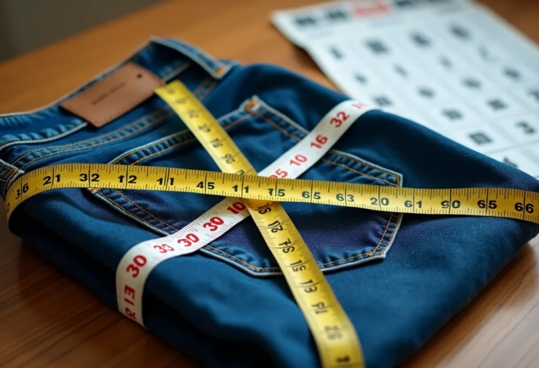 Guide pour comprendre les tailles de pantalons W30 L32