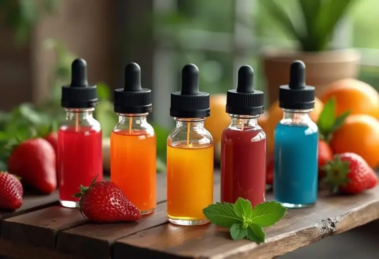 Sélection de saveurs d'e-liquide appréciées par les vapoteurs expérimentés