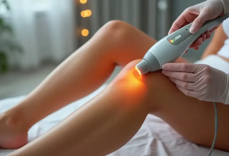 Peau lisse après épilation laser sans poils indésirables