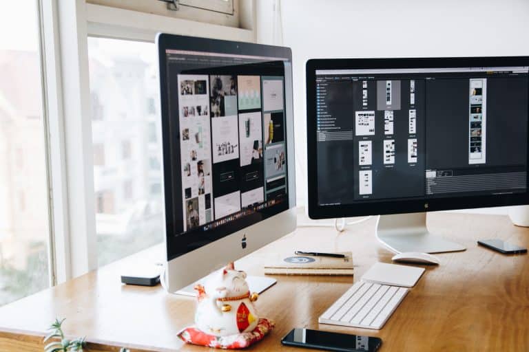 création d'une identité visuelle sur un Mac