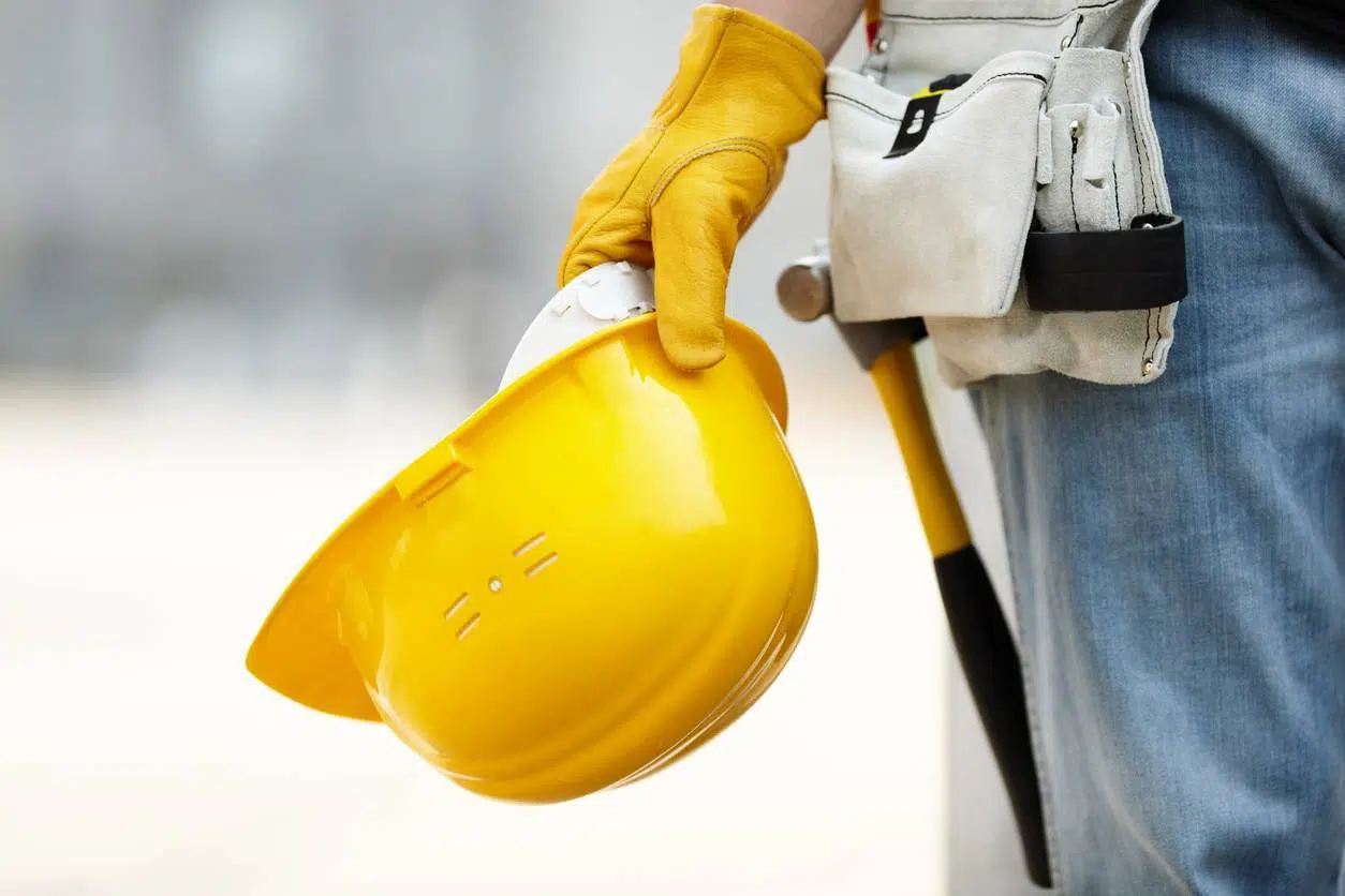 Casque chantier 
