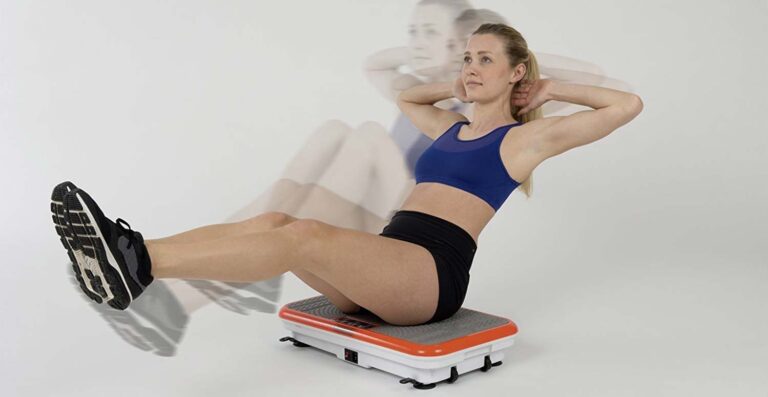 Plateforme vibro shaper pour améliorer l'entraînement physique des sportifs